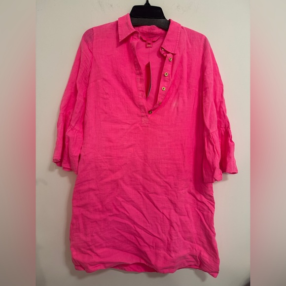 Lilly Pulitzer Other - Lilly Pulitzer Bright Pink Coverup